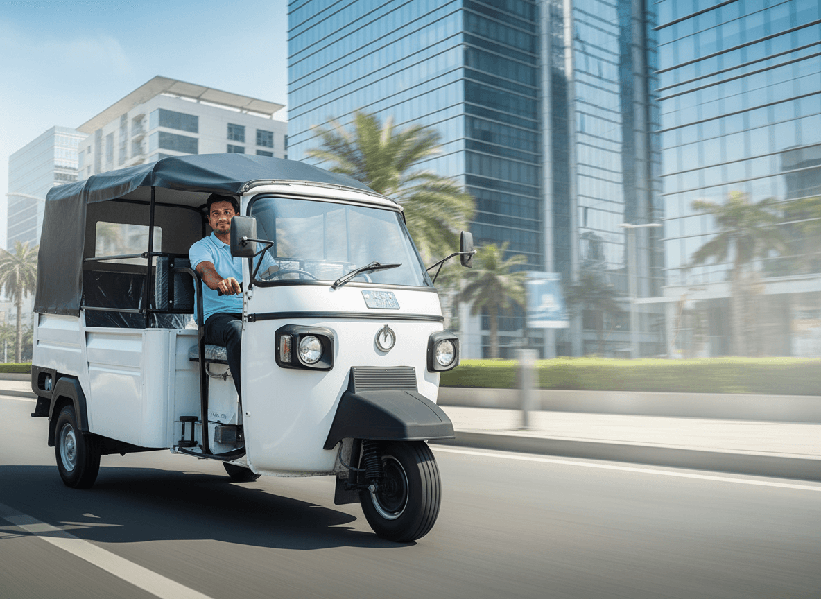 EVAUM PAX passenger electric three-wheeler